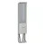 Bild: ABN Anschlusssäule SL162P | Standgehäuse IP44 | 1595x320x225 mm | Kunststoff | Montageplatte | Klappdeckel | lichtgrau
