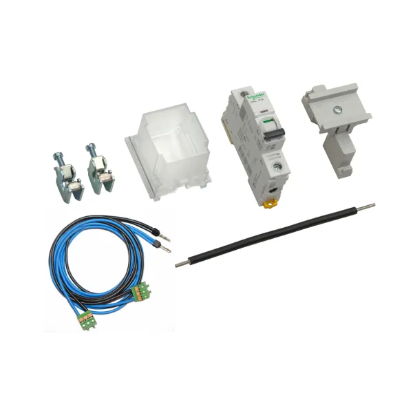 ABN Bestückungspaket BP110AR | Spannungsversorgung | LS-Schalter B10A | Klarsichthaube | Sammelschiene 40mm
