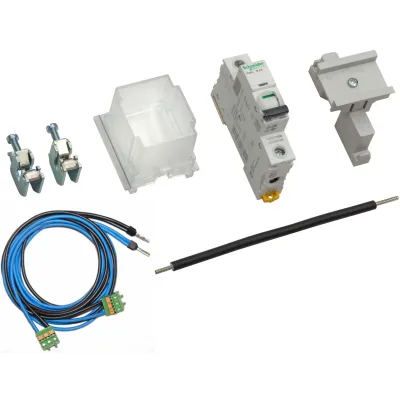 ABN Bestückungspaket BP106AR Spannungsversorgung | 1-poliger LS-Schalter B6A | NAR Montage | plombierbare Haube