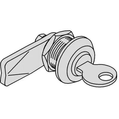 ABN Braun Türverschlussadapter GDV 103 | Schließzylinder gleichschließend | Drehriegelverschluss | für Standard-Türgriff