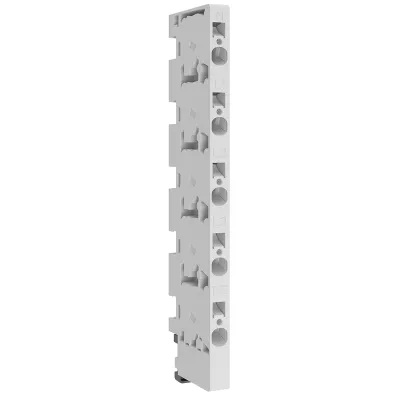 ABN Einspeiseadapter 5-polig XAS25-40 | für 40mm Sammelschiene | 12x5mm | 1,5–25mm² | 125A | Zubehör Flachschiene