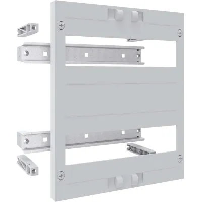ABN ESPRO-Modul tief MT1220 | Reiheneinbaugerät Verteilerfeld | 2x12TE | 250x300x106mm | Abdeckung mit Ausschnitt | grau