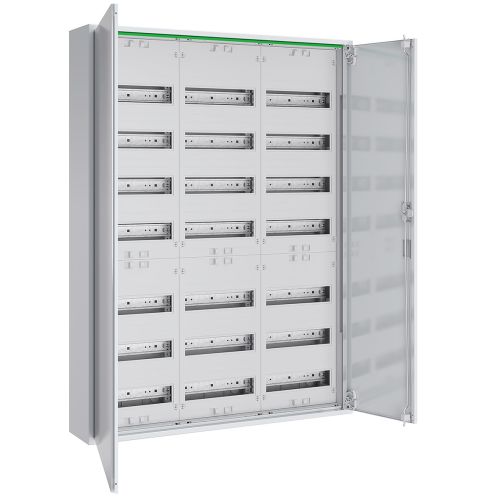 Bild: ABN Feldverteiler AP T:160mm m.Vollt.3x7-rg.KS REG