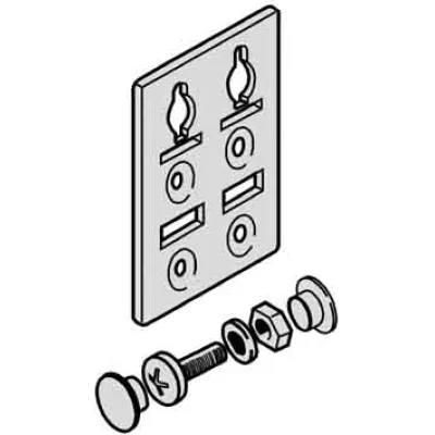 ABN GVS10 Schrankverbindungsset GVS10