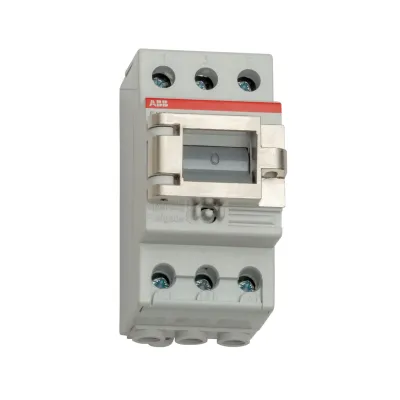 ABN Hauptschalter XHS363-1 | 3-polig | 63A | 400V AC | verriegelbar | Zwangstrennung | 2,5TE | 10kA | IP20