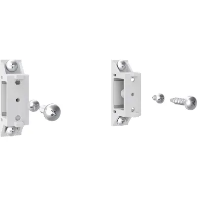 ABN Hutschienenhalter isoliert für 15mm Hutschiene (PK=2Stk.)