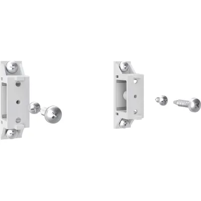 ABN Hutschienenhalter isoliert für 15mm Hutschiene (PK=2Stk.)