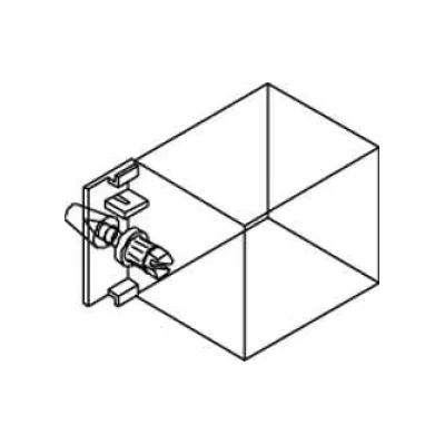 ABN Klarsichthaube PLH20 Abdeckung Verteilerfeld | transparent | 55x78x60mm | Kunststoff | IP30 | plombierbare Schraube