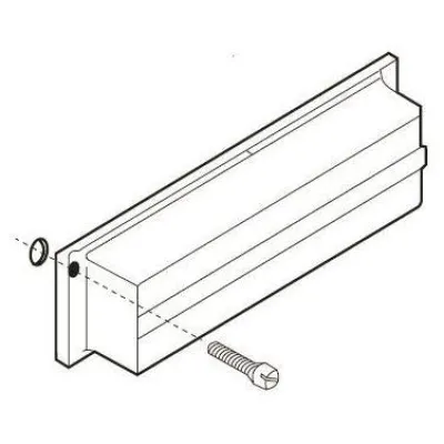 ABN Klarsichthaube PLH15 | Abdeckung Verteilerfeld 60x240x55mm | Kunststoff | transparent | IP30 | schnellschließend