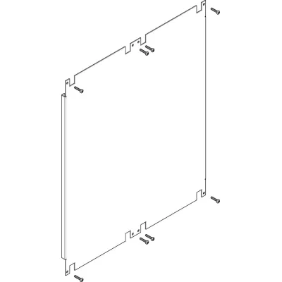 ABN Montageplattenfeld PMF240N 2-f.breit BauH:4