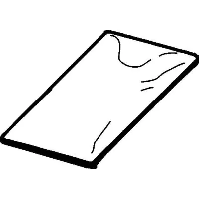 ABN Schaltplantasche FBS4 | DIN A4 | selbstklebend | Kunststoff | RAL 7035 halogenfrei | 250x300 mm | grau