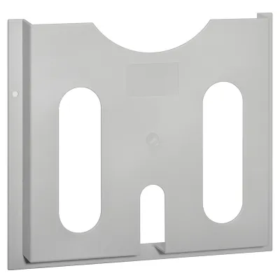 ABN Schaltplantasche FBS4 | DIN A4 | selbstklebend | Kunststoff | RAL 7035 halogenfrei | 250x300 mm | grau