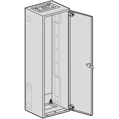ABN Wandgehäuse S17 | IP43 schutzisoliert | 300x1100x210mm | Stahlblech | Aufputz/Unterputz/teilversenkt | weiß RAL 9016