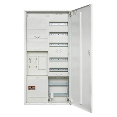 ABN Zählerschrank S27EA311 | eHZ 1-Zählerplatz | Komplettschrank 5-polig | Aufputz/Unterputz | IP43 | 550x1100x210mm