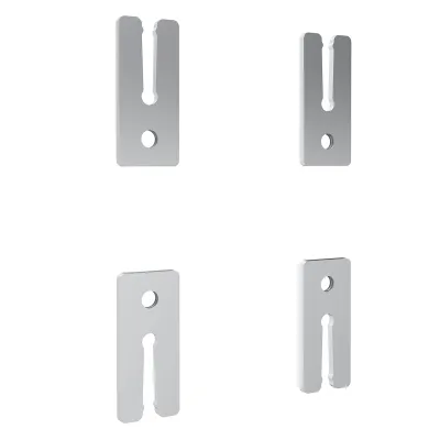 ABN Traggerüsthalter ABNRY15010 | Eckteil-Set 4 Stück | 34x32x72mm | Kunststoff | Ersatzteil für R-Gehäuse