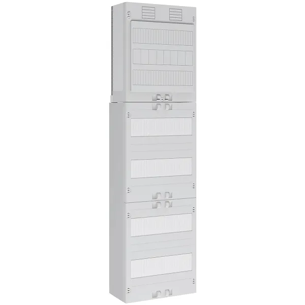 ABN Verteilerfeld VT16AR2240 | 1V 1APZ | 5x12TE | 250x900x133,45mm | ohne N+PE-Klemmen | geschlossen | Zählerplatz