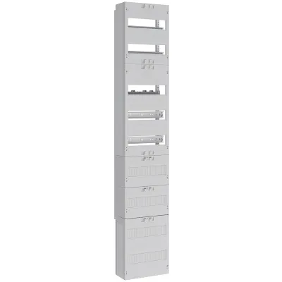 ABN Verteilerfeld V19AR522 | Zählerschrank 5-reihig 60TE | 4x12TE | APZ-Raum | 2x RfZ | 1350x250x133mm | mit Abdeckung