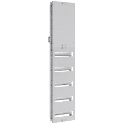 ABN Verteilerfeld flach VF18RK0530 | 60TE-Reg | 8x12TE | 250x1200x113 mm | mit Abdeckung | mit Ausschnitt