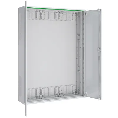 ABN Wandgehäuse ABNRS307 | Aufputz-Leergehäuse | IP44 | Stahlblech/Kunststoff | 800x1100x210mm | schutzisoliert | weiß