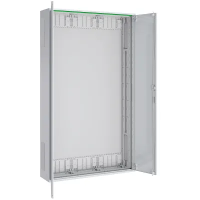 ABN Wandgehäuse ABNRS309 | Leergehäuse IP44 Aufputz | 800x1400x210mm | Stahlblech/Kunststoff | weiß RAL9016