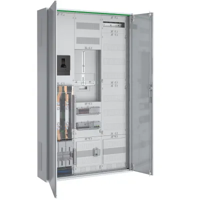 ABN Wandlerschrank ABNRS309X0143 | 250A | Komplettschrank AP | IP44 | 1-Zähler | 5-polig | Steuerschrank München