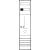 Bild: ABN Zählerfeld 3Pkt 1Z sperrbarem HS 5polig 250x1050mm