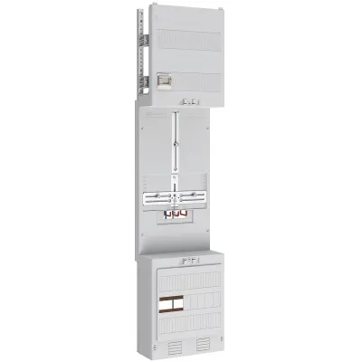ABN Zählerfeld 3Pkt 1Z sperrbarem HS 5polig 250x1050mm