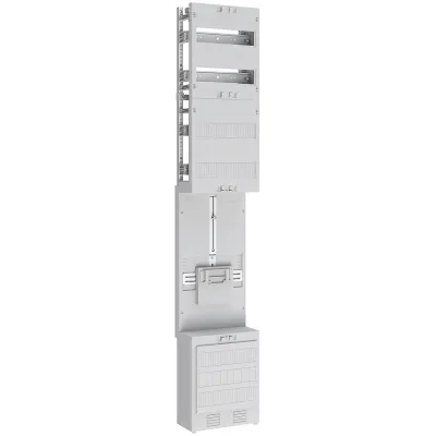 Abn Zählerplatz ZV19010 | 3Pkt 1R 1V | 4-reihig | ohne Vorrüstung | mit SAS | 5-polig | 250x1350mm