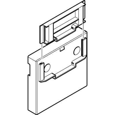 ABN Zählerverschlußplatte plombierbar PZV1N