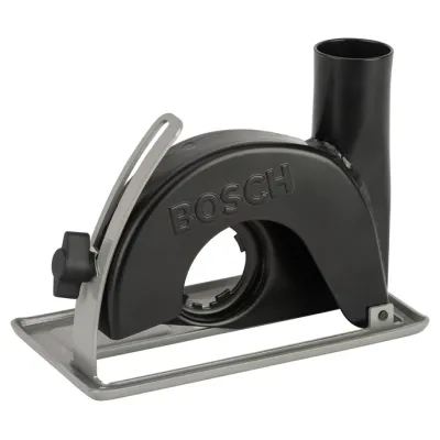 Bosch Führungsschlitten 2605510292 | Zubehör für Winkelschleifer PWS 115/125 mm | werkzeuglos | mit Absaugstutzen