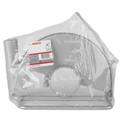Bosch Führungsschlitten 1605510180 | Absaughaube für Winkelschleifer | Scheibendurchmesser 230 mm | Metall | grau