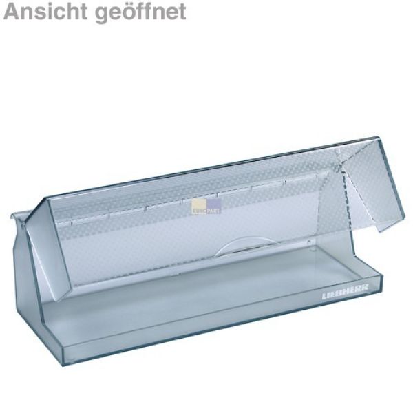 Vano Portaoggetti Per Frigorifero LIEBHERR 9031106 - Scomparto Per Burro E Formaggio, 290x90 Mm, Trasparente