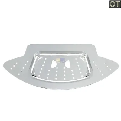 Abtropfschalenabdeckung Bosch 00642363 silbern für Kaffeemaschine