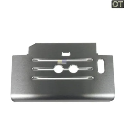 Abtropfschalenabdeckung Siemens 00653012 silbern für Kaffeemaschine