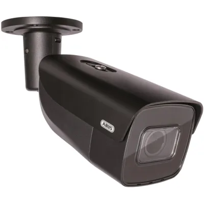 ABUS Überwachungskamera IP Tube 8 MPx IPCB68621 | 4K Ultra HD | Motorzoom 2,8-12mm | WDR | Nachtsicht 50m | Schwarz