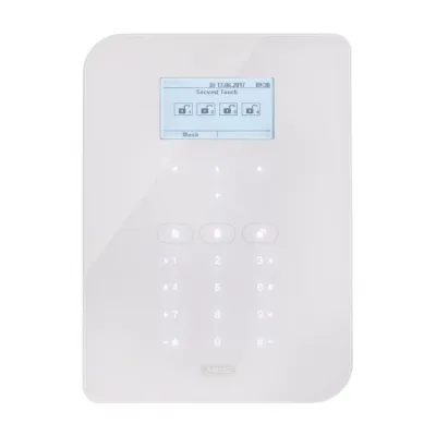 ABUS Secvest Touch Funkalarmanlage FUAA50500 | kabellos | Touch-Bedienung | App-Steuerung | weiß