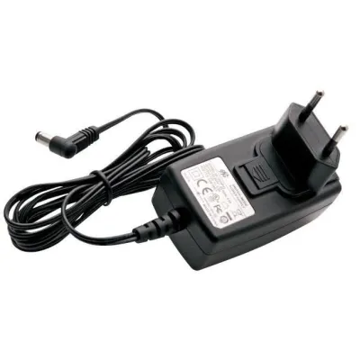 ABUS Steckernetzteil TVAC35001 | Internationales Schaltnetzteil 12V DC 1,5A | 4 Steckertypen EU/US/UK/AUS | Reisestecker