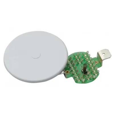 ABUS Unterputz-Lötverteiler VT4200W | 19-polig | VdS C zertifiziert | Kunststoffabdeckung | für 55 mm Dose | weiß