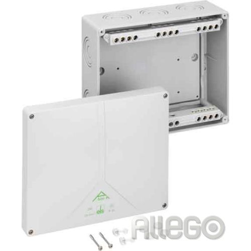 Bild: Abzweigkasten IP65 25qmm 200x250x115mm gr Kst