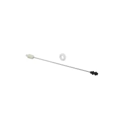 Achse Set aus Welle und Schneckenrad fuer Fussverstellun 00669859