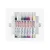 Bild: edding Acrylmarker Set 4-SES8N | Acrylstifte fein & medium | wasserfest | 8 nordic Farben