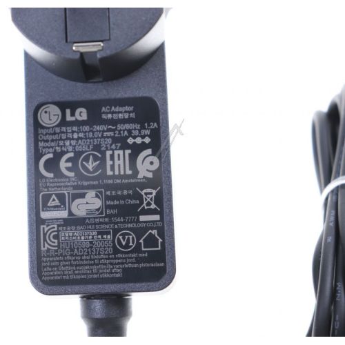 Bild: AD2137S20055LF 100-240AC 19V 2.1A 50/60Hz EU/KR WALL 3P DC PIN PLUG W/M 3P,