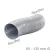 Bild: Adapter 65-135mmØ flexibel für Abluftschlauch Rohr Belüftungstechnik