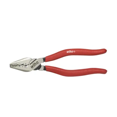 Wiha Aderendhülsenzange Classic Z 60 0 01 180mm | Aderendhülsen | 0,25–16 mm² | Trapezpressung | Werkzeugstahl | rot