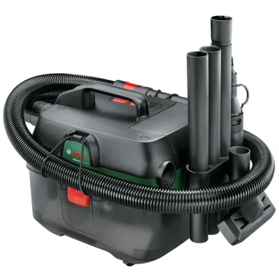 Bosch Akku Nass- und Trockensauger AdvancedVac 18V-8 06033E1000 | 3-in-1 Sauger | 8L Behälter | ohne Akku | grün
