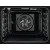 Bild: AEG Einbau-Backofen BPB331061B | 6000 Serie | Pyrolyse | Heißluft | 72 l | 9 Programme | Grill | Schwarz