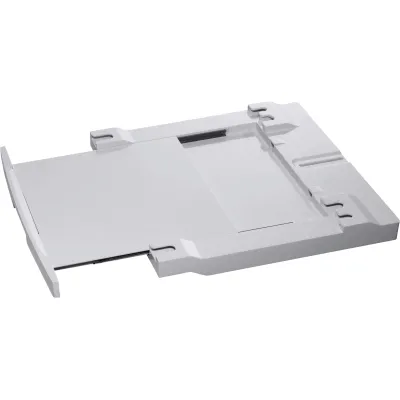 AEG Verbindungssatz Wasch-Trocken-Säule A1WYHSK1 | Zwischenbaurahmen mit Auszug | für Frontlader 52-67 cm | weiß