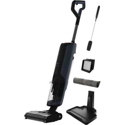 AEG Akku-Nass-Trockensauger AW81U3DB | Saugen & Wischen | kabellos | 21,6V | 35 Min Laufzeit | Selbstreinigung