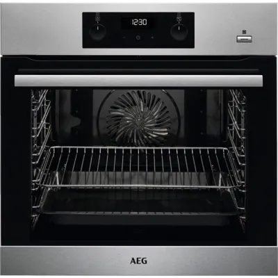 AEG Einbau-Backofen BGH35501VA | SteamBake | 71l Garraum | Teleskopauszug | 8 Heizarten | Edelstahl | A+