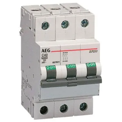 AEG EP63 C20 LS-Schalter 6kA 3P 20A C-Char.